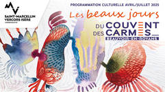 Programmation culturelle avril-juillet 2025